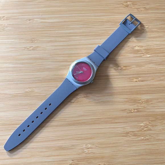 Swatch Watch - YLS4009 - TILE FUCHSIA - Picture 2 of 6
